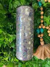 Load image into Gallery viewer, 20oz Glitter and Leopard &quot;You Are Enough&quot; Skinny Tumbler
